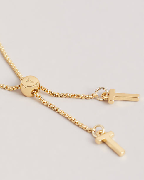 <P>76 Gem Bar Drawstring Bracelet</P>